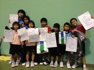 第15回沖縄県小学生ダブルスバドミントン大会