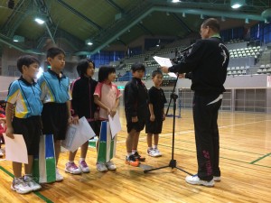 第16回沖縄県小学生ダブルスバドミントン大会