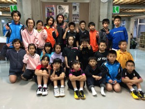 第20回沖縄県小学生総合シングルスバドミントン選手権クラス別大会